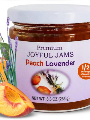 Fruitful Fair Joyful Jam Peach Lavender Gourmet Preserves